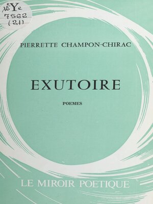 cover image of Exutoire